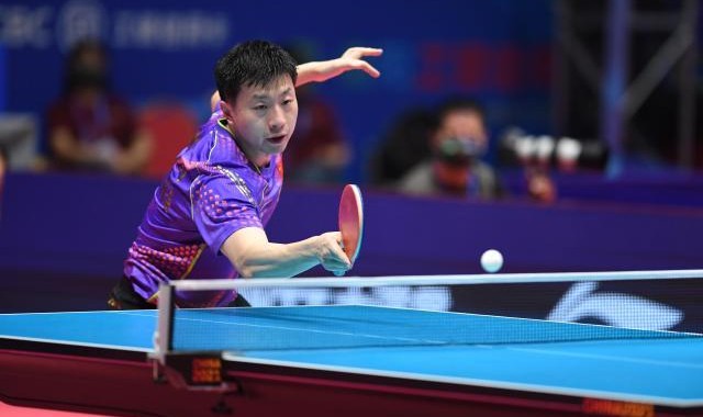 v站-南阳站男乒三主力首秀告捷 马龙：珍惜每一次机会