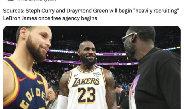 v站-我擦！詹库连线要来了，勇士你来真的吗？