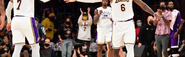 v体育-湖人终于赢下赛季首胜 甜蜜赛程或助他们持续进步